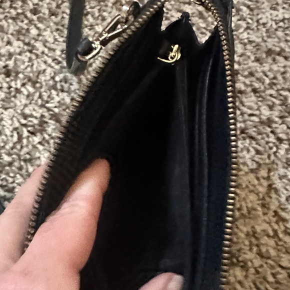 Kate Spade Black Pebbled Leather Crossbody Bag - Picture 8 of 12